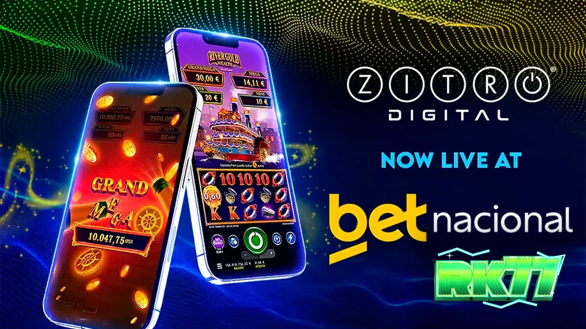 Tampilan antarmuka permainan slot digital yang modern dan menarik